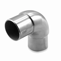 ステンレススチールカーブド手すりコネクタ